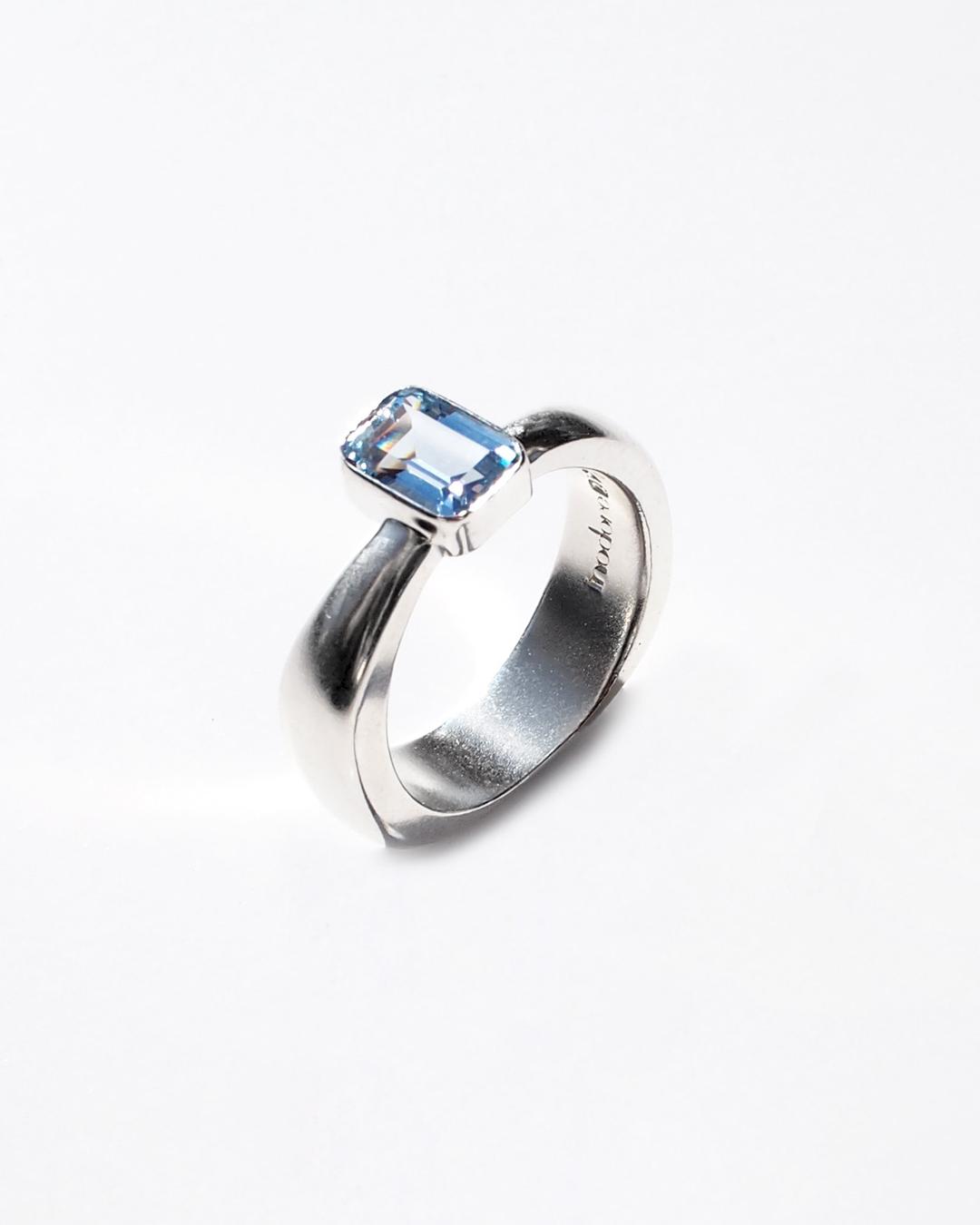 CLASSY RATIO RING _ BLUE