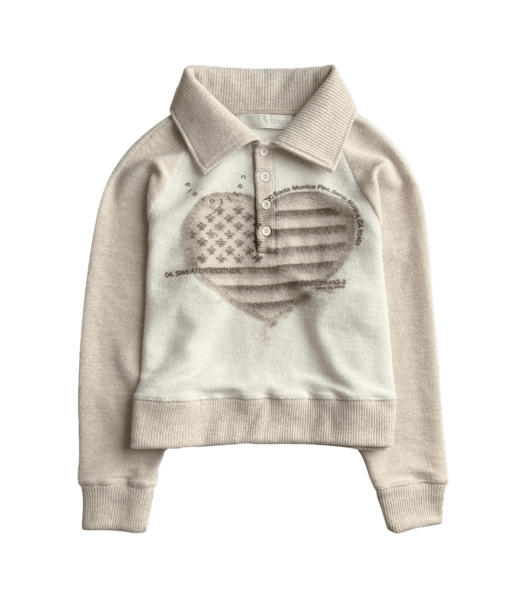 Sweater Weather Polo knit