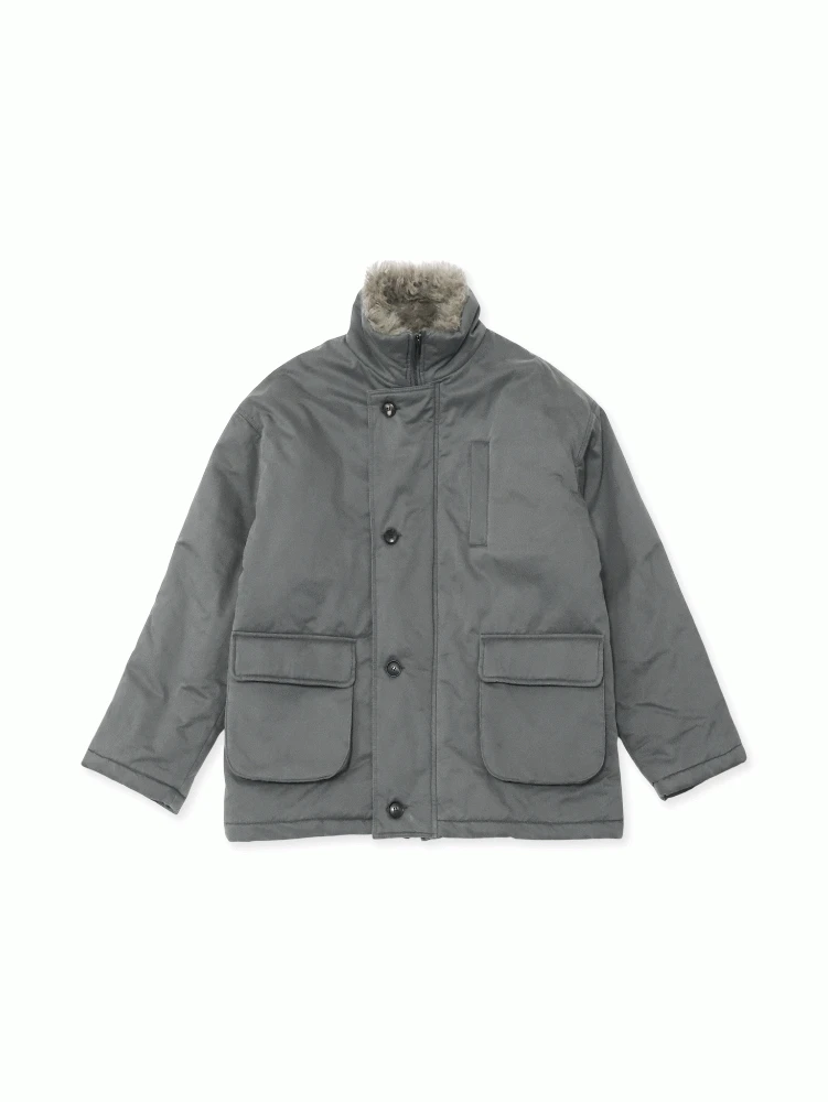 thermal fur high-neck padding