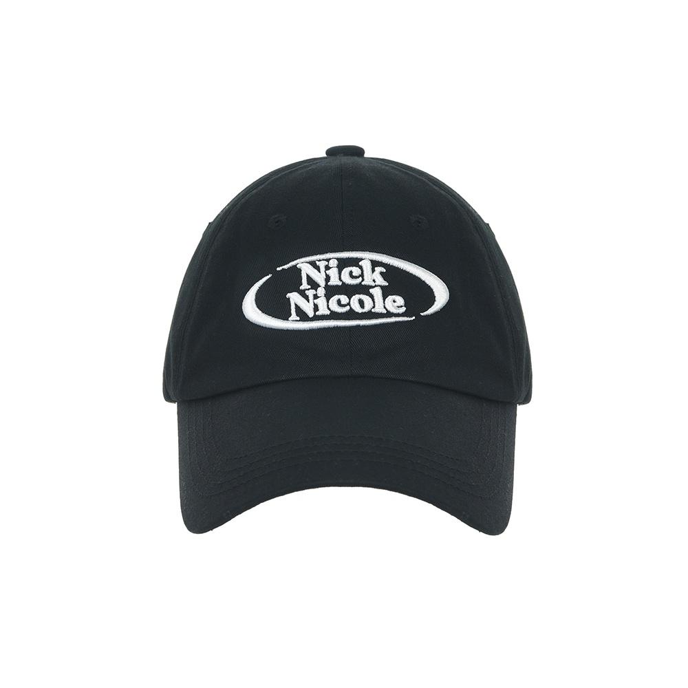 NICOLE SEOUL CIRCLE BALL CAP_BLACK