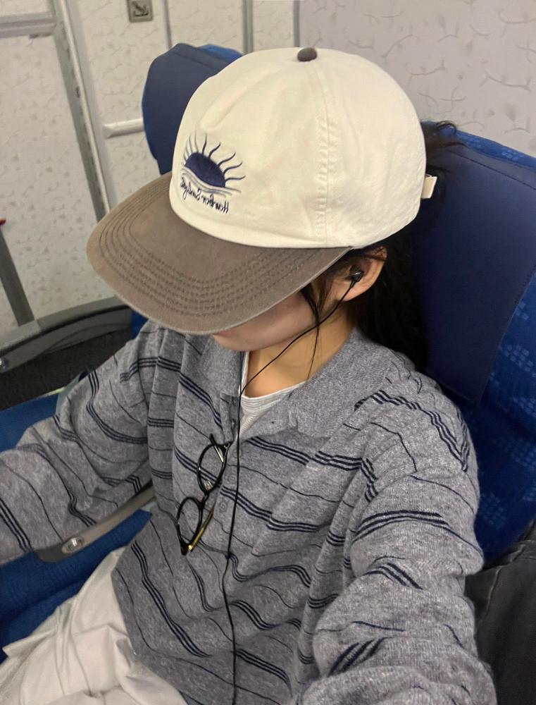 스트라이프 울 캐시미어 카라 니트 2 color