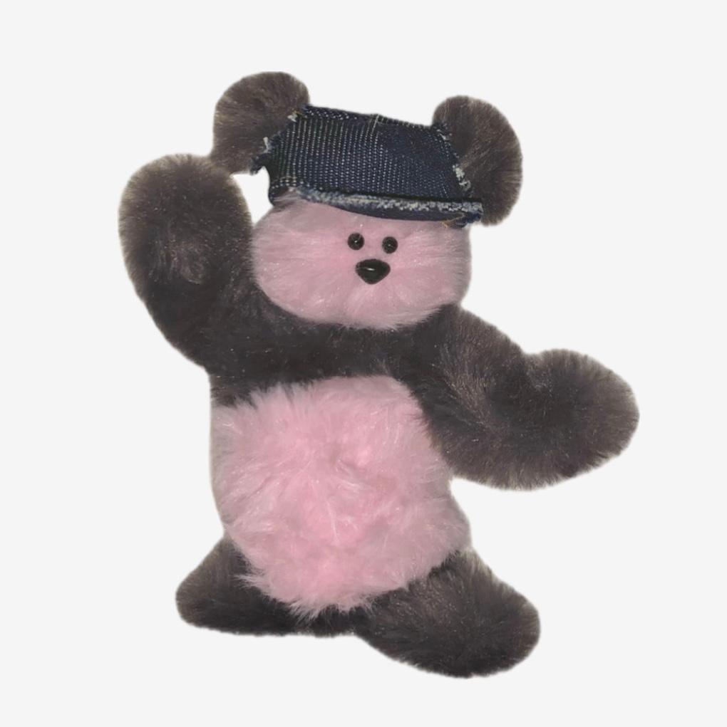 꼼짝 마! 아뵤 분홍곰 모루인형 키링