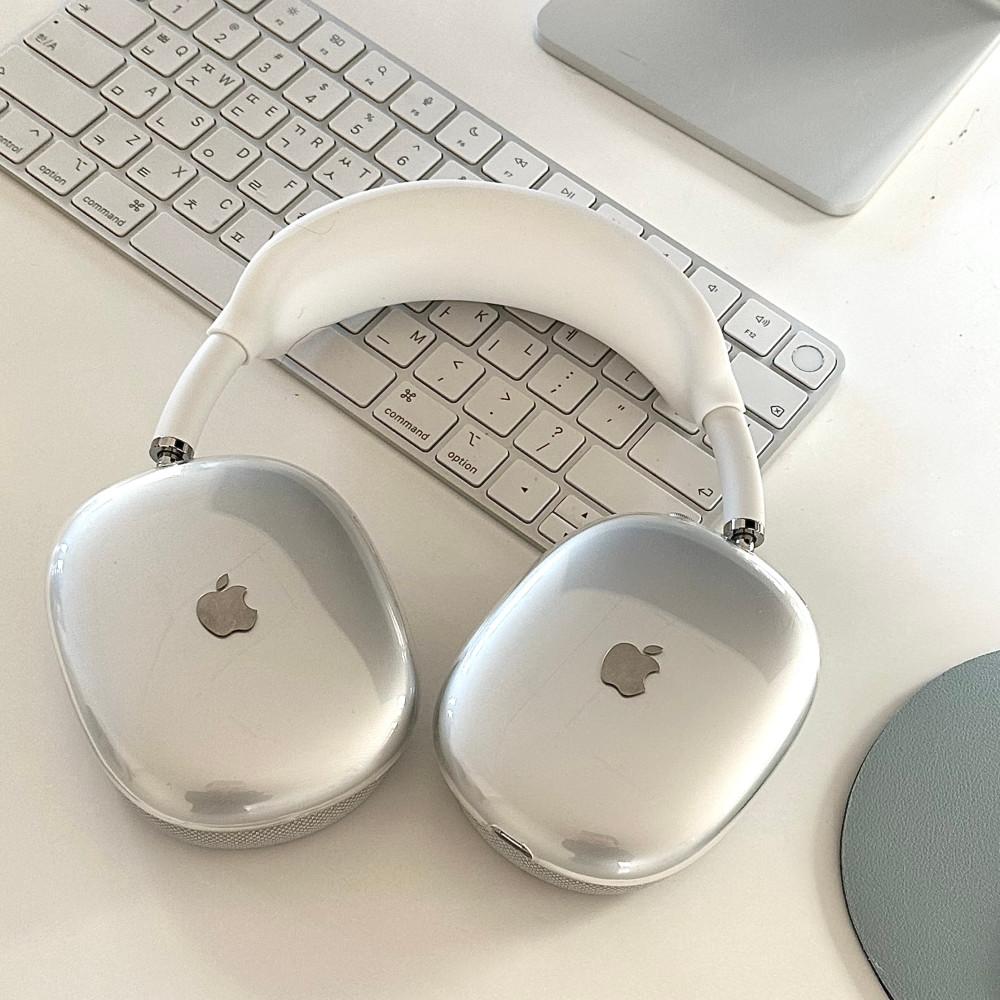 에어팟맥스 이어컵 투명 케이스 커버