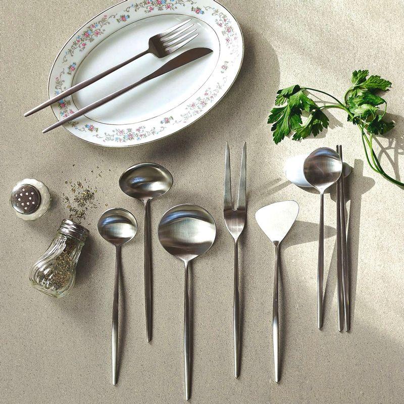 스텐 미니 국자/스푼/커트러리 모음 (실버/골드) - 우리의식탁 | 요리를 스타일하다