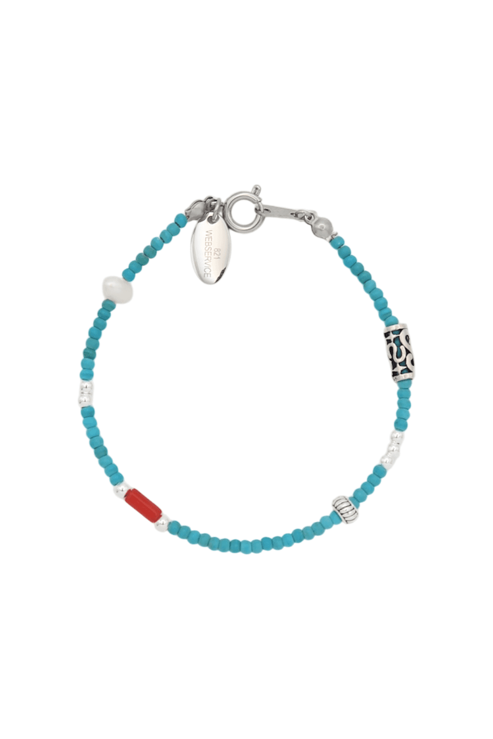 [821] mint wood bracelet