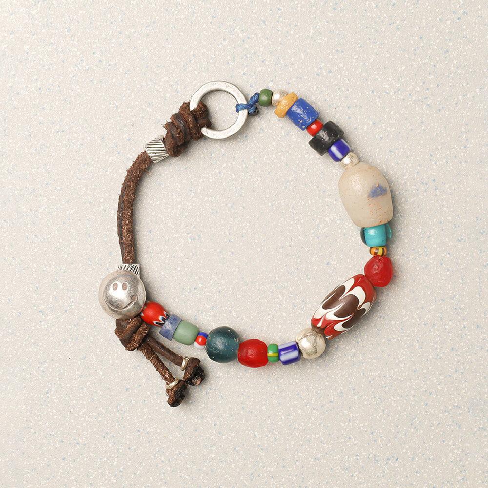MAUI LEATHER BRACELET-BROWN : ARCHIVE-005