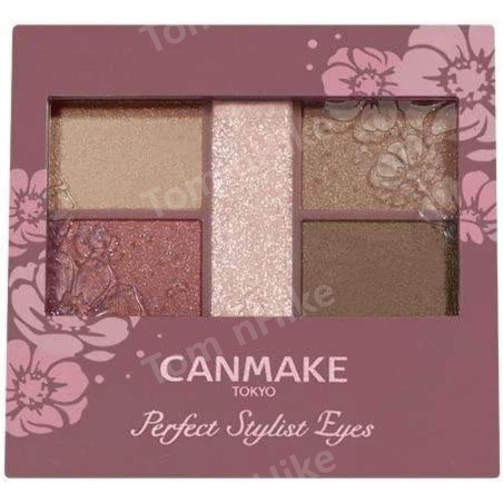 CANMAKE 퍼팩트스타일리스트 캔메이크 섀도우 팔레트 아이새도우 3g, 18 비터 스위트 ..., 1개