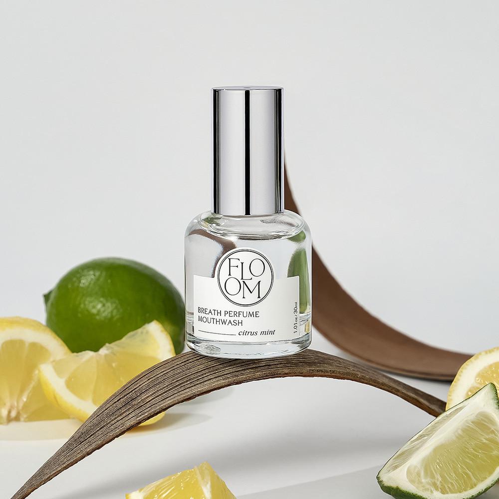 플룸 브레스 퍼퓸 마우스워시 시트러스민트향 향수가글 휴대용 농축 가글 입냄새제거