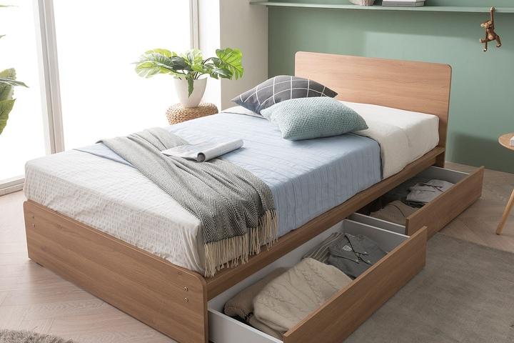 높은헤드 큰서랍형 수납침대 4type 2colors(S/SS/D/Q)