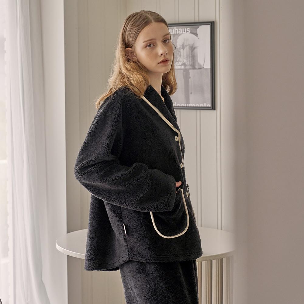 제이드 긴팔 여성페어 블랙 (보아털)