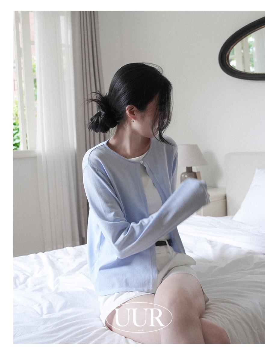 [2p-set] uur silky one button CD/SL [lavender-blue]