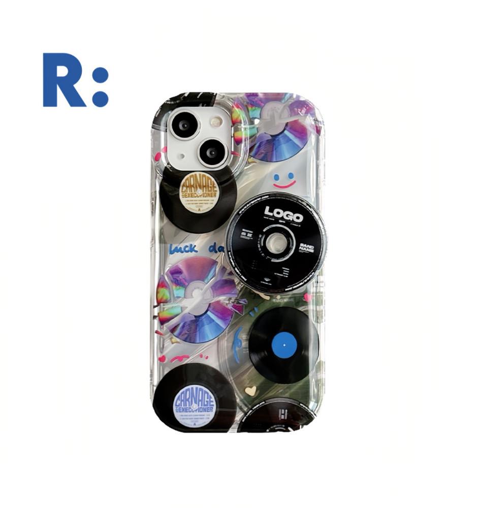 리코스모스 아이폰14 THE BAND 그립톡세트 소프트케이스 젤리/그립톡/홀로그램