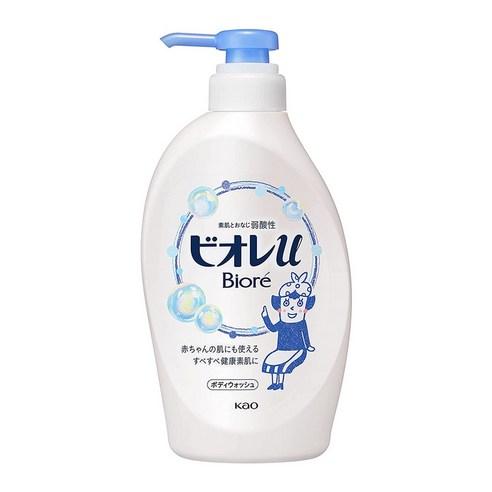 비오레 U 펌프형 바디워시 바디솝 480ml, 480ml, 1개