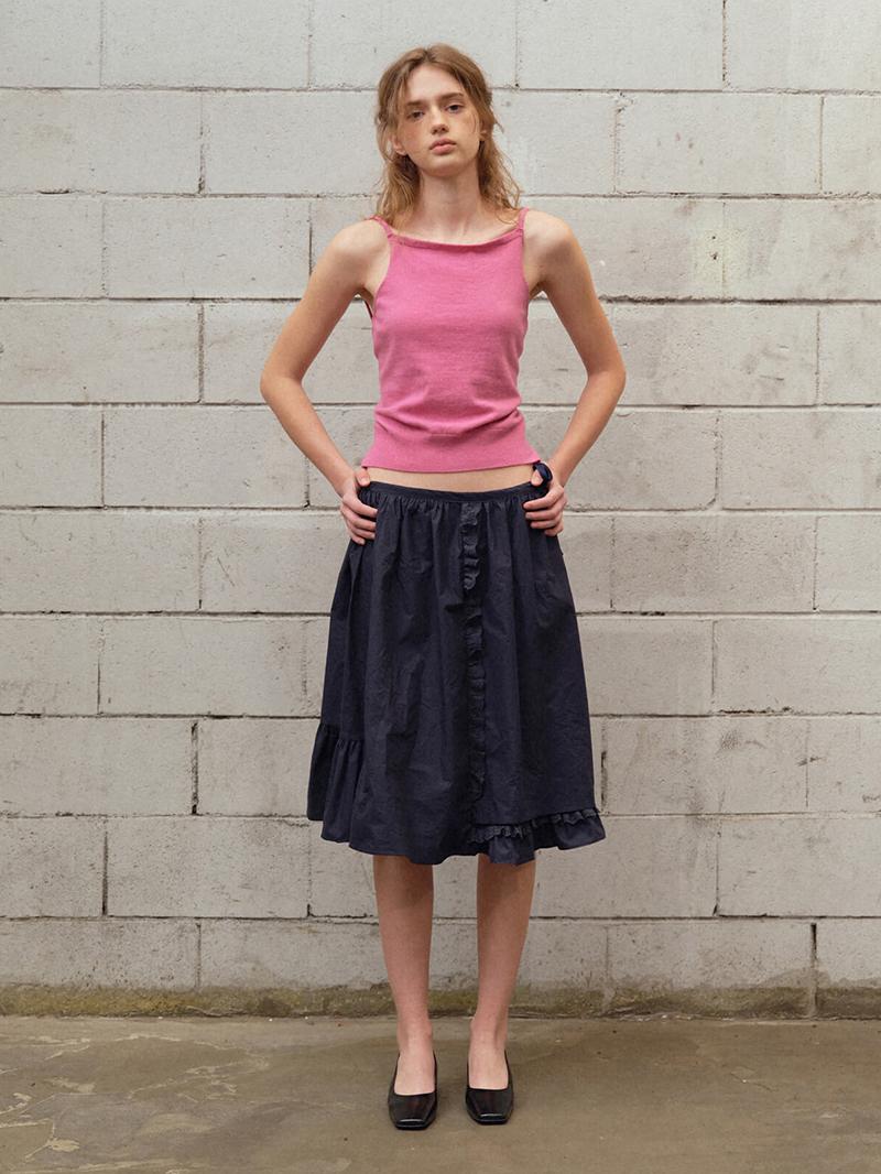 Navy Belles Lace Skirt (2nd)