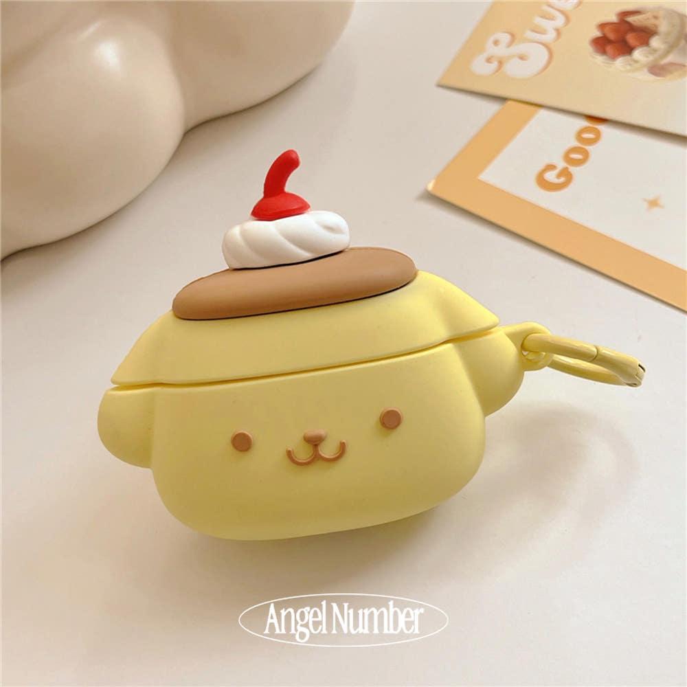 엔젤넘버 커스타드 푸딩 퍼피 에어팟 케이스