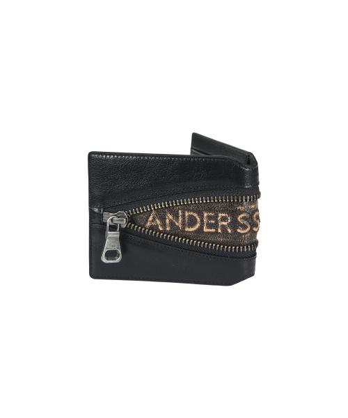 ZIP WALLET aaa503u(BLACK/BROWN)