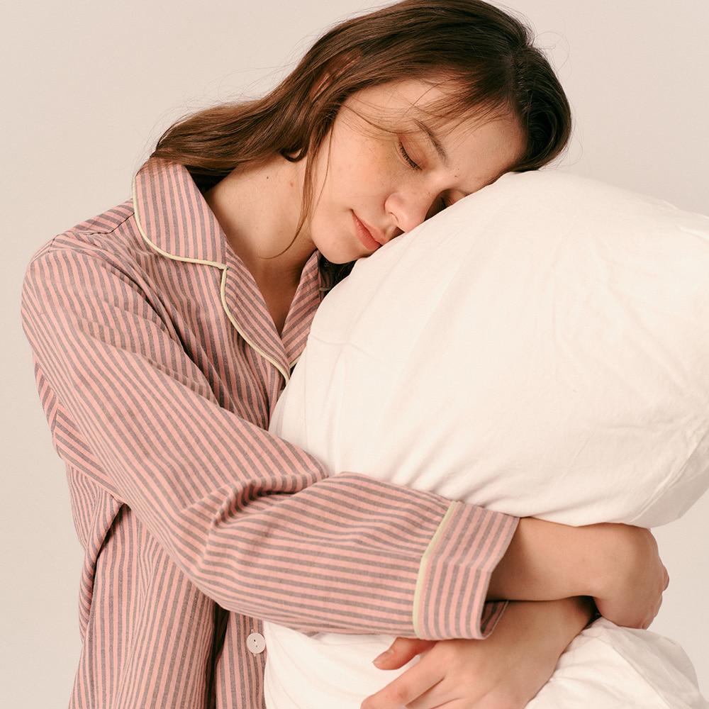 클라시컬 씬 스트라이프 파자마 [여성]