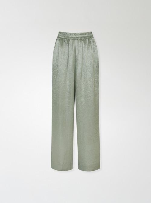 Airy silky pants