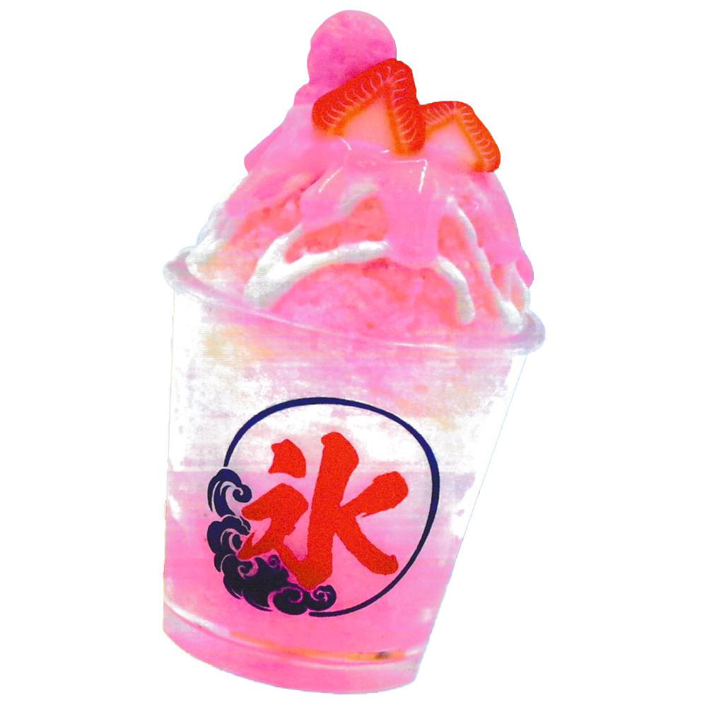 UNP 가챠 샤리샤리 컵빙수 미니어처 피규어 키링 키홀더