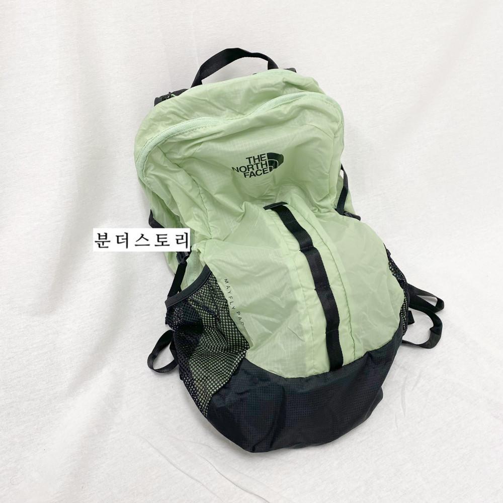노스페이스 메이플라이팩 22 백팩 포켓터블 데이팩 접이식 경량 가방 고프코어
