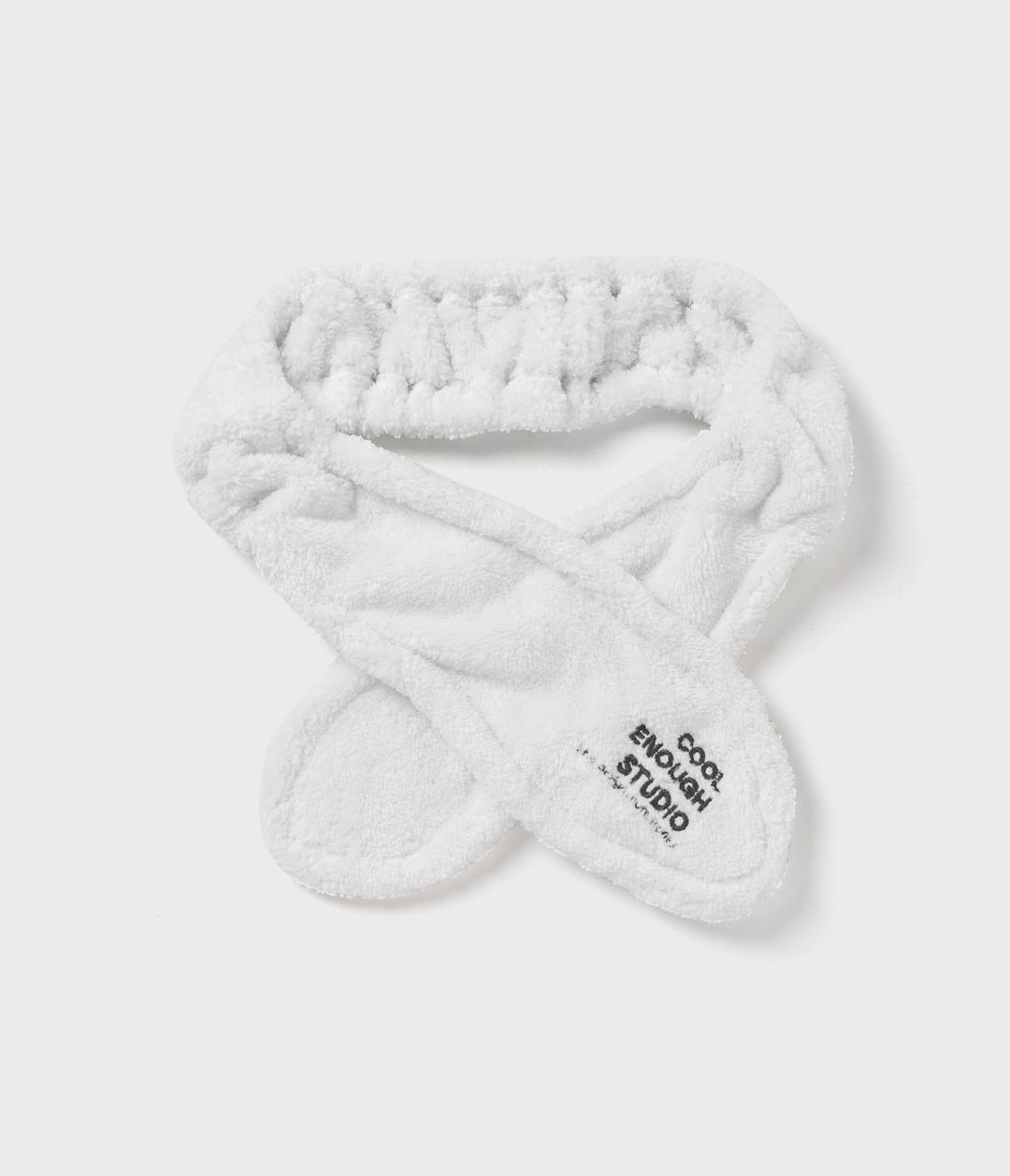 THE BAND (WHITE) 쿨이너프 극세사 토끼머리밴드