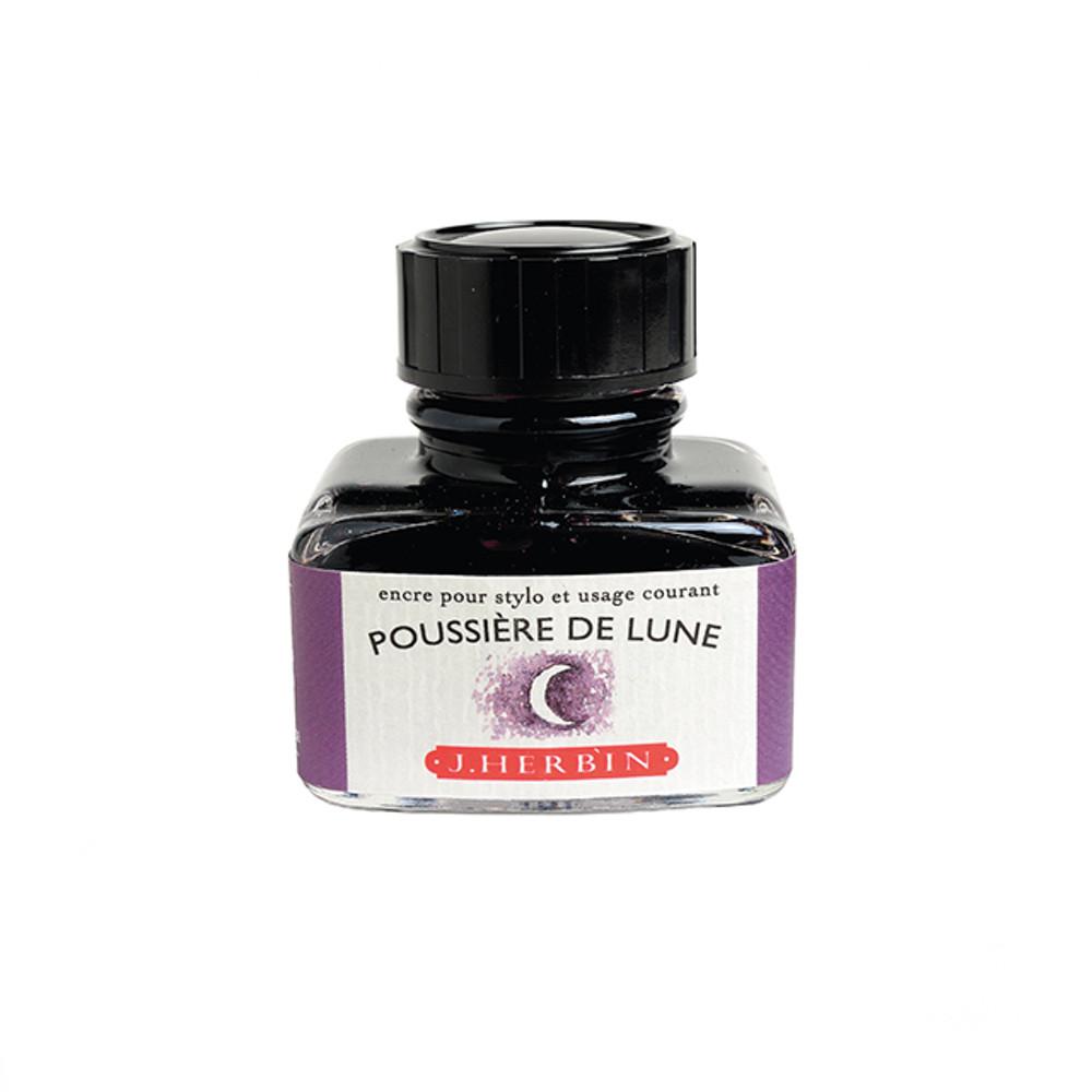 제이허빈 딥펜 잉크 달의먼지 버건디 30ml 클래식 푸시에르 드 륀느 Poussiere de lune (캘리그라피, Jherbin)