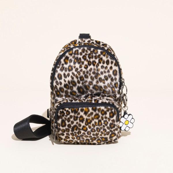 [마지막 수량] 조이 슬링백 미니 레오파드 퍼