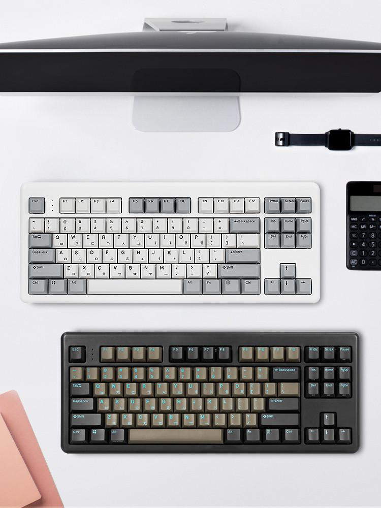 TFG ART Wireless V2 듀얼무선 기계식키보드 (블랙/화이트) (한글) : 한성컴퓨터