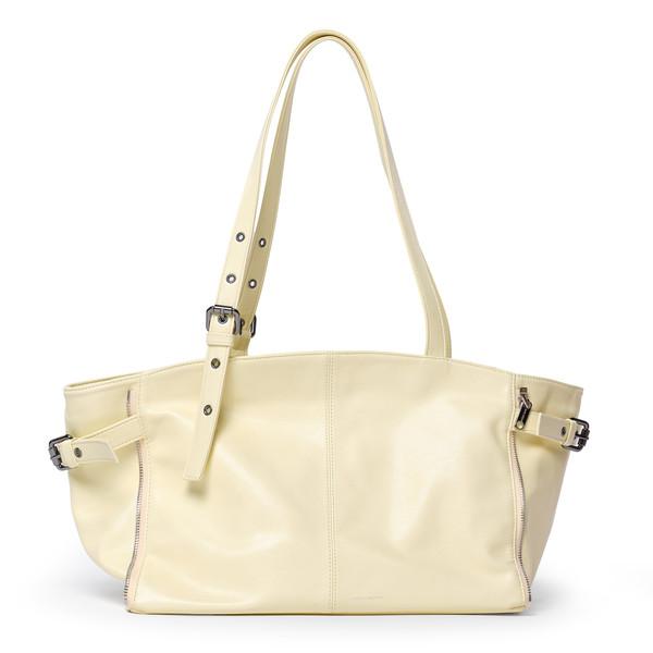 지퍼쇼퍼백 zipper shopper bag M goat lime