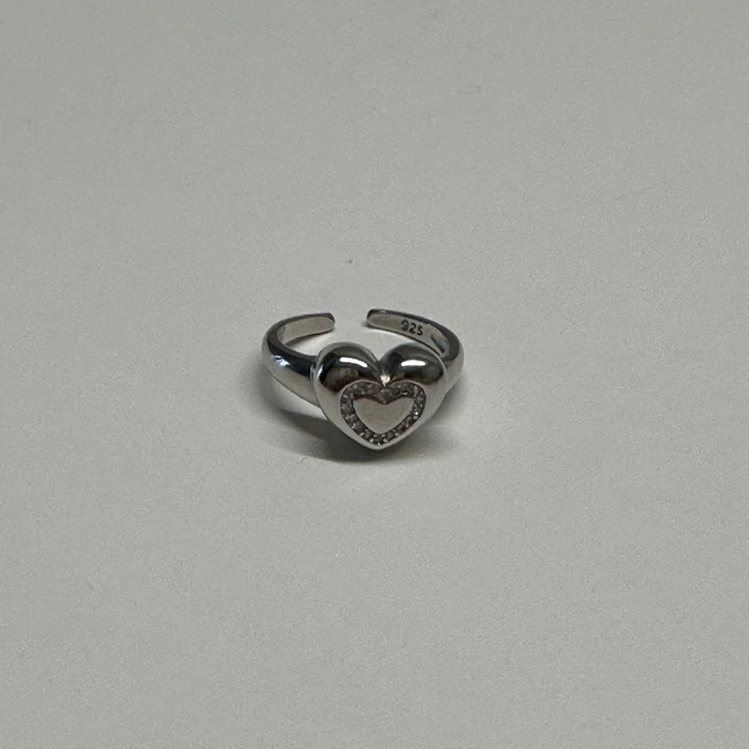pink heart ring