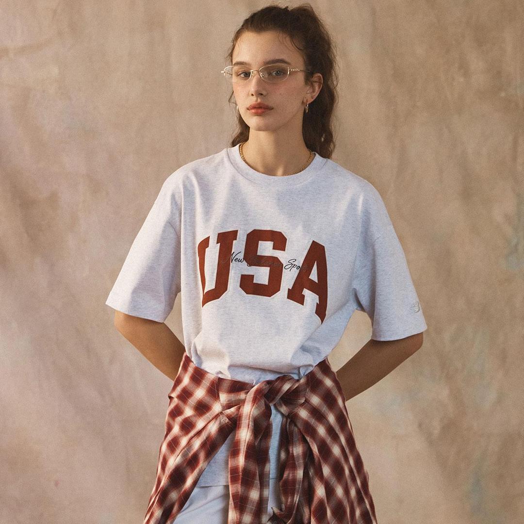UNI USA 클래식 반팔티 (OVER FIT)