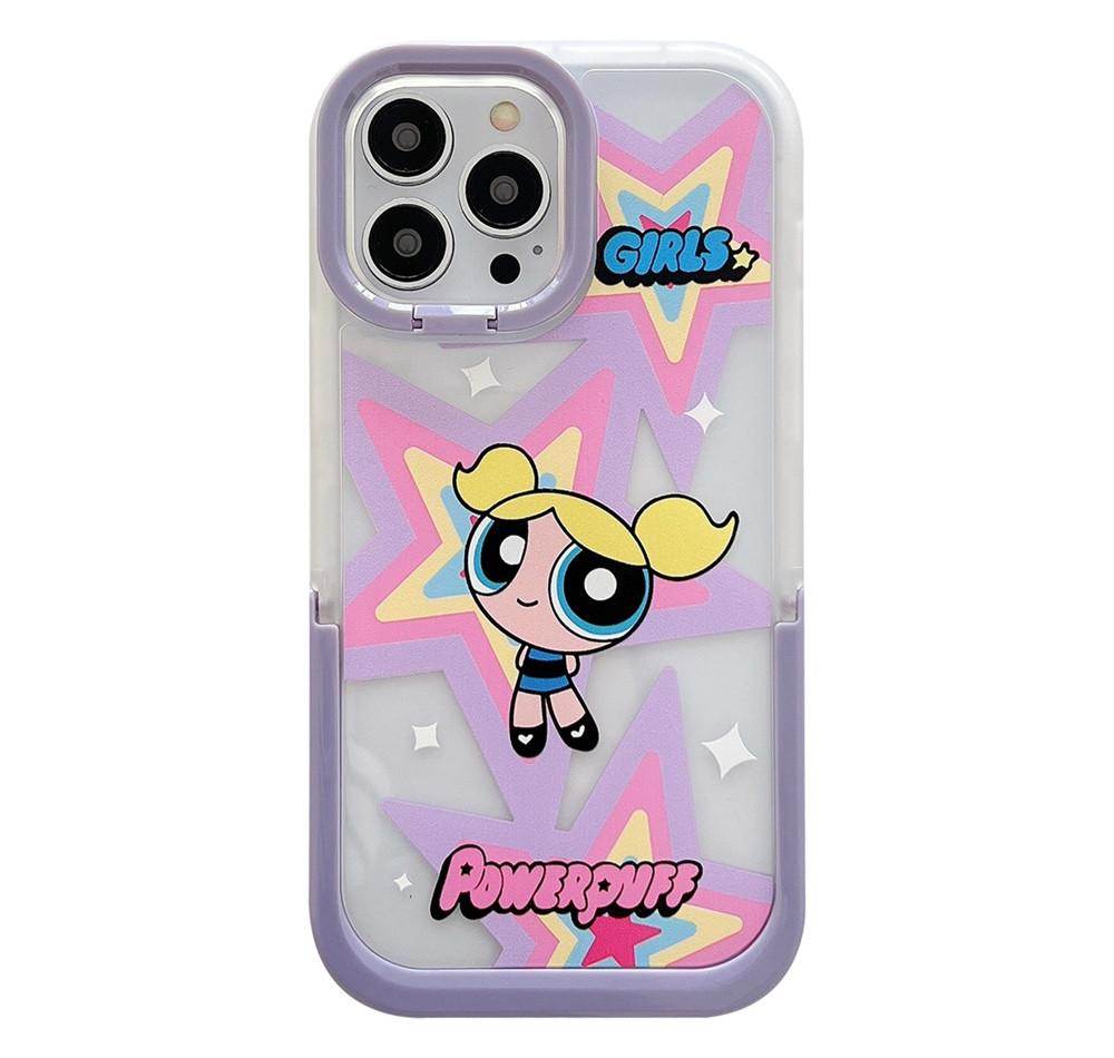 아이폰14프로케이스 파워퍼프걸 스타 버블 거치대