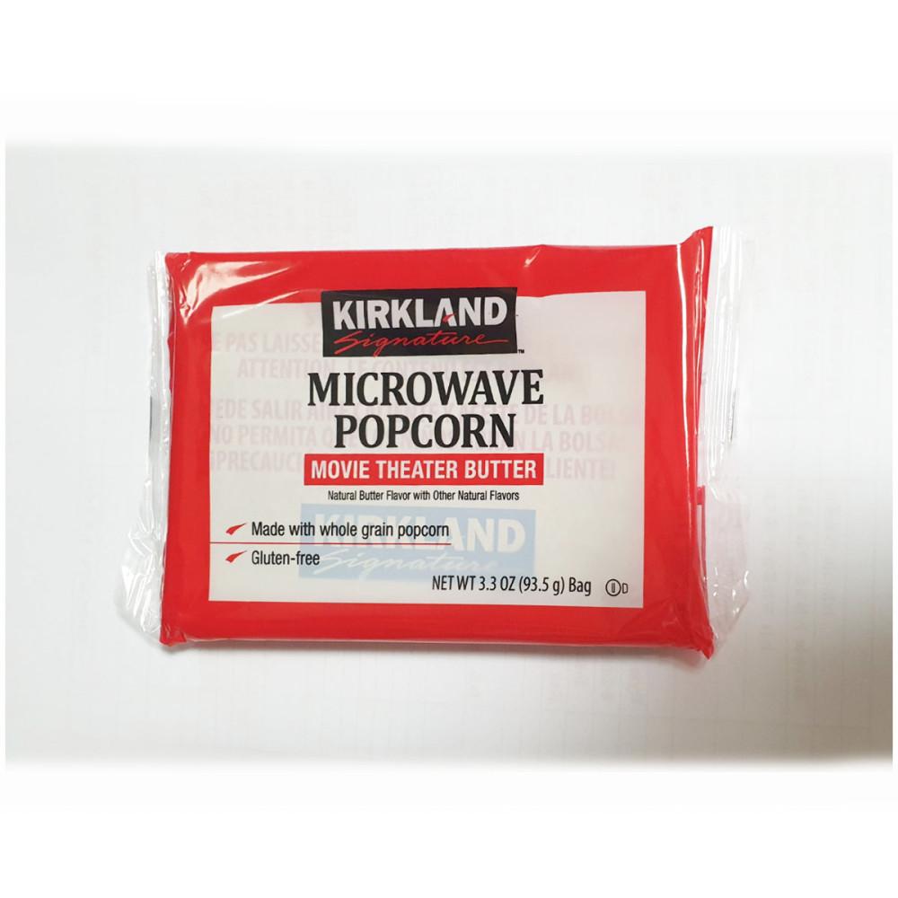 코스트코 커클랜드 전자레인지 팝콘 93.5g X 1봉 [원산지:국산]