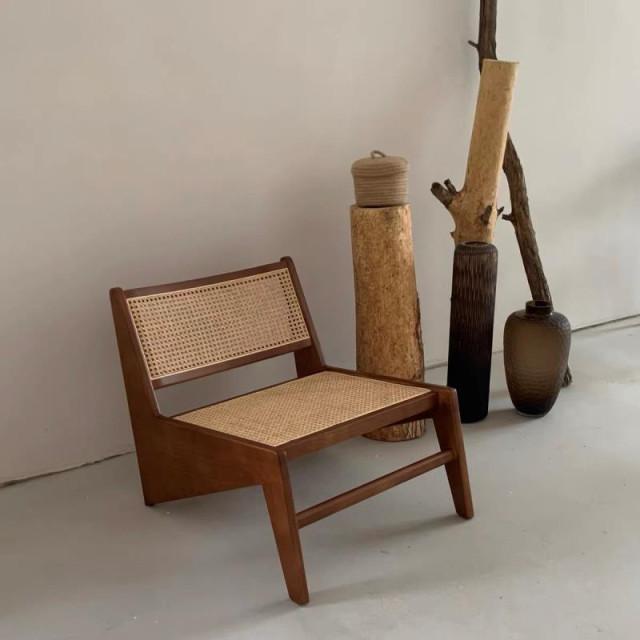 피에르 잔느레 캥거루체어 라탄의자 바우하우스 라운지체어 PH59 Lounge Chair