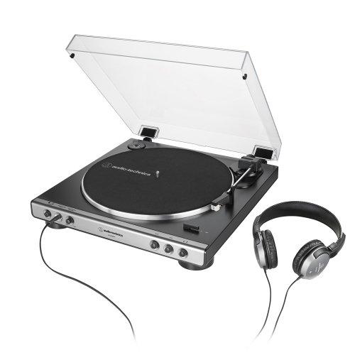 AT-LP60XHP 입문형 자동 벨트 드라이브 턴테이블+헤드폰
