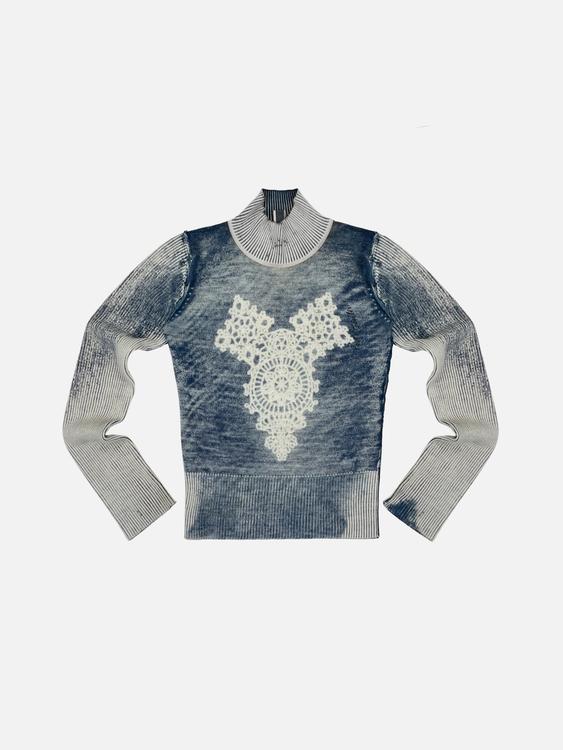 Gaultier Bleached Jumper - Tops - Catalog - RHODORA from €325