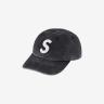 Supreme Pigment Print S Logo 6-Panel Black - 23FW