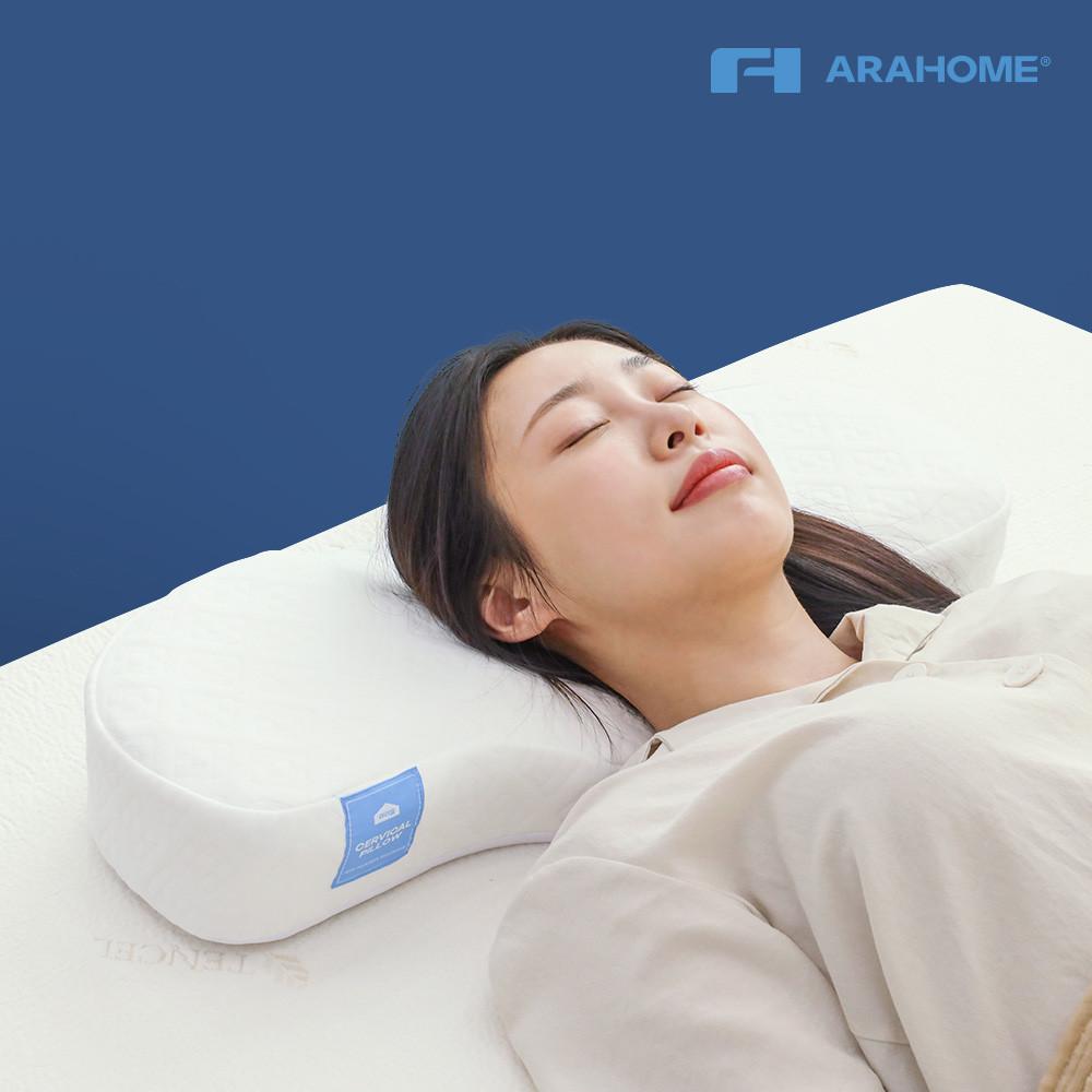 코잠 경추 베개 일자목 거북목 목디스크 낮은 기능성 숙면 수면 잠솔솔 아라홈 싱글팩