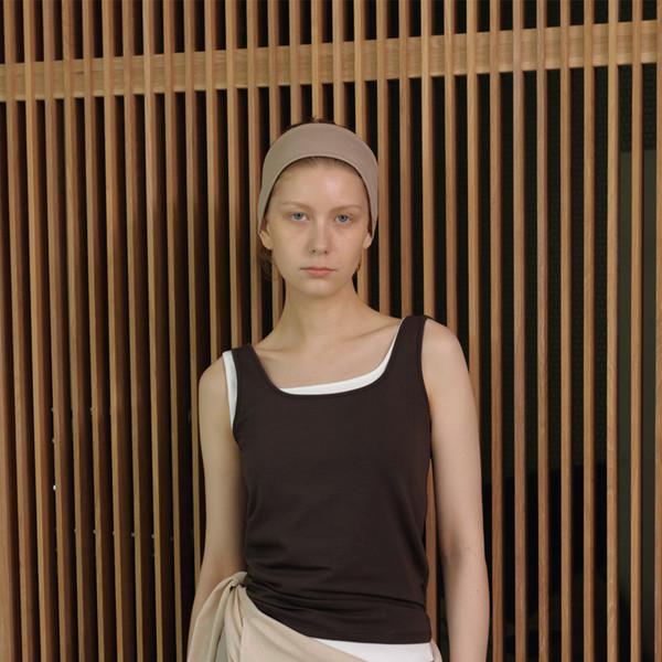 SCOOP BACK JERSEY TANK TOP