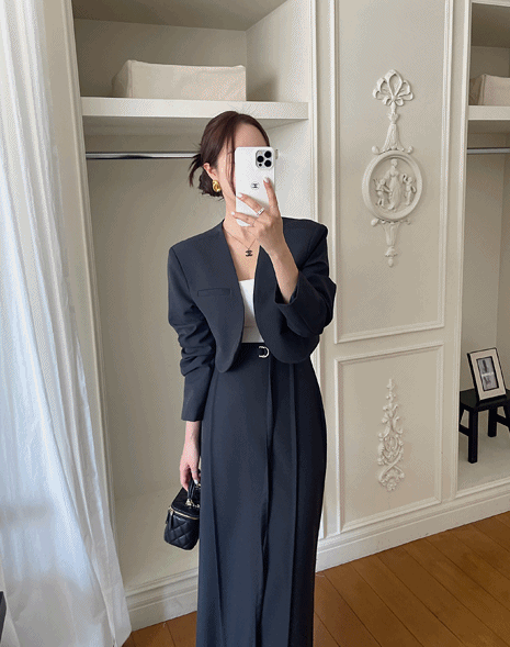 위드 볼레로 자켓