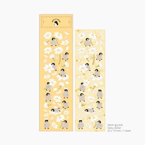 아델리드로우 데이지 씰스티커