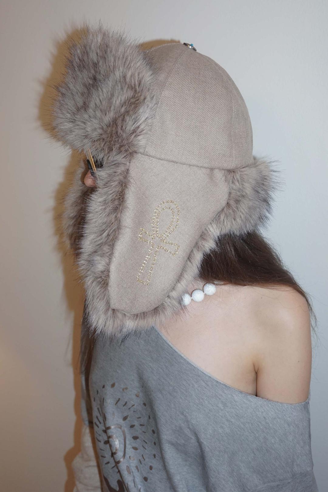 Wool Trooper Hat Cocoa