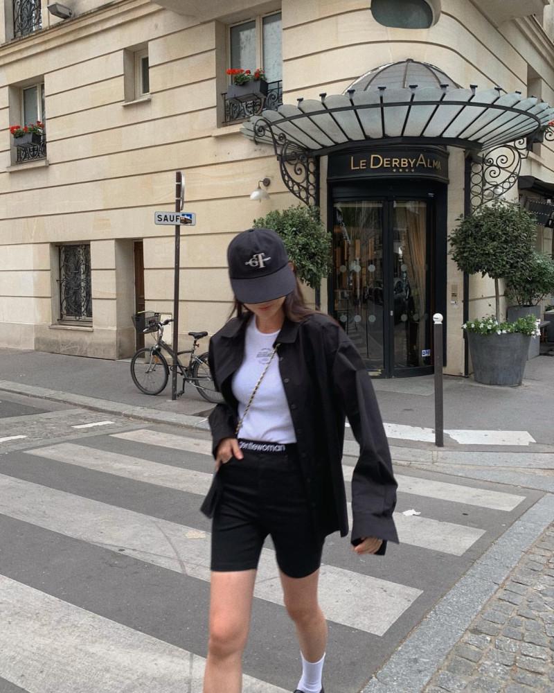 젠틀우먼 젠틀바이커팬츠