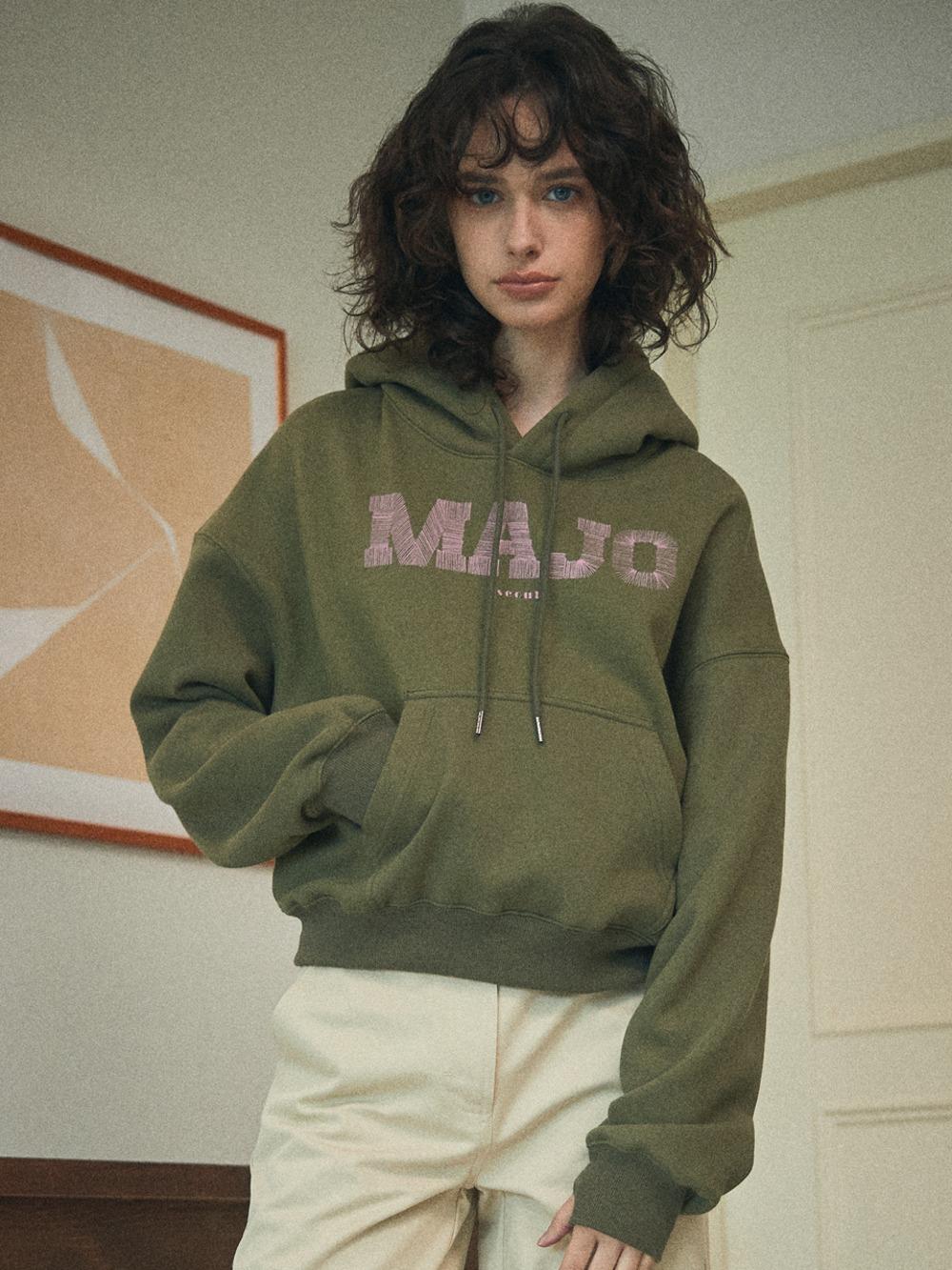 MAJO Drawing Hoodie [Khaki]