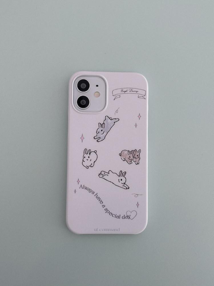 royal bunny phone case