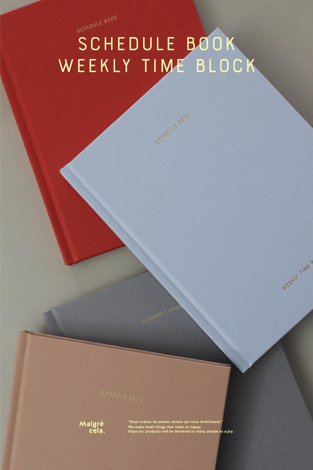 Schedule book (Hardcover)