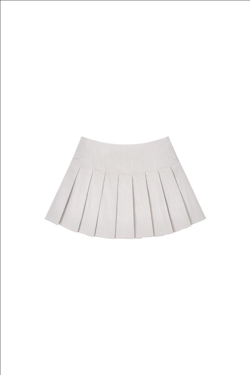 [3rd] Sand Pleats Skirt