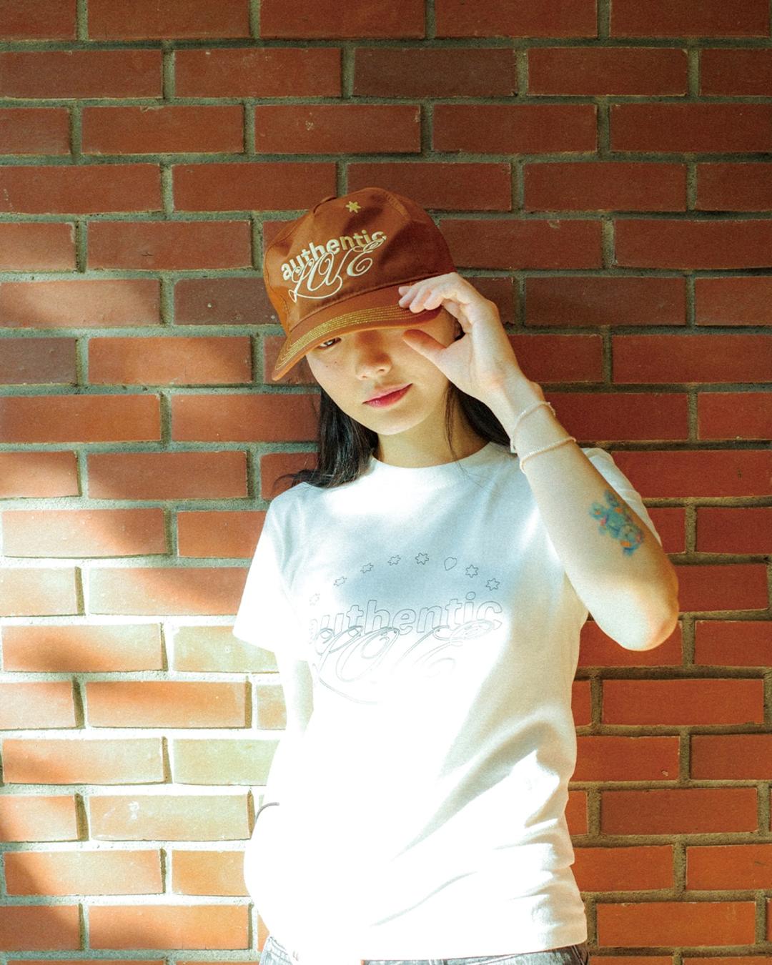 authentic love nylon cap -brown- | NEVER SAY NEVER powered by BASE