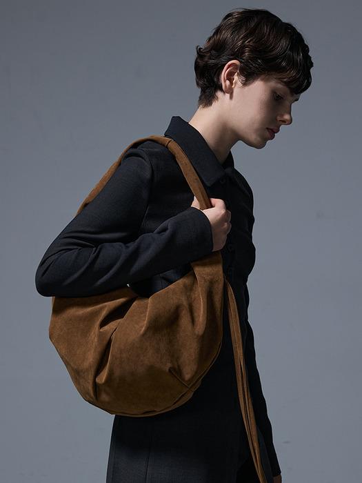 [단독]LUVIN BAG LARGE SUEDE CAMEL 러빈백 라지 스웨이드 카멜