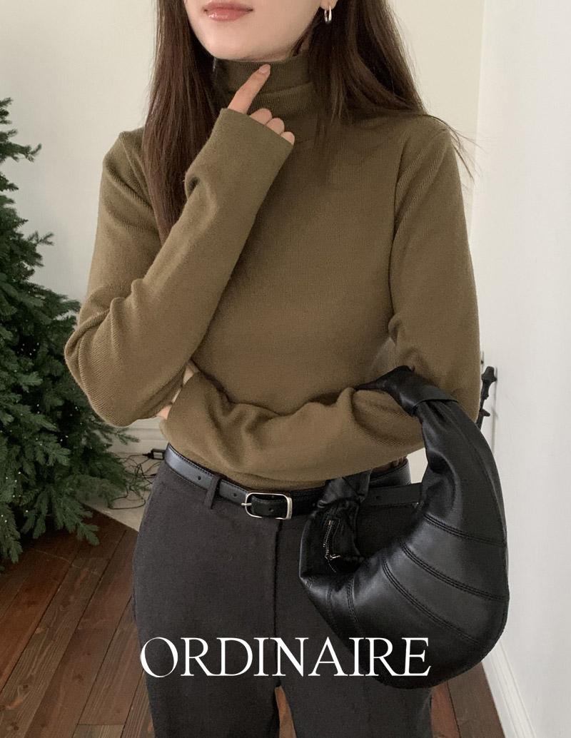 가내스라 [ordinaire] 모즈 폴라니트 (3color/단독주문시오늘출발)